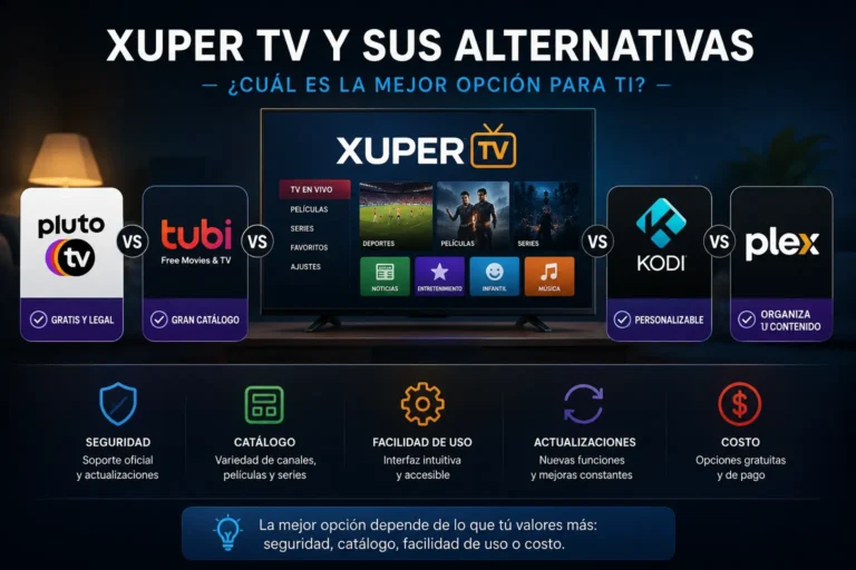 Alternativas Xuper TV
