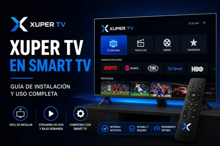 Xuper TV para Smart TV
